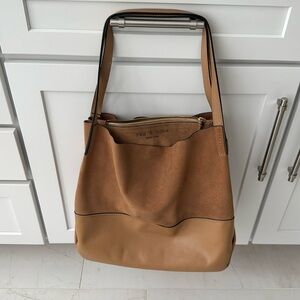 Tan Suede and Leather rag and bone purse